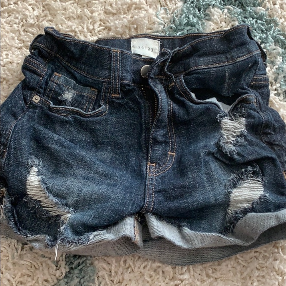 Cute Distressed Jean Shorts
